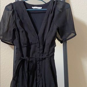 Black A&F mini dress